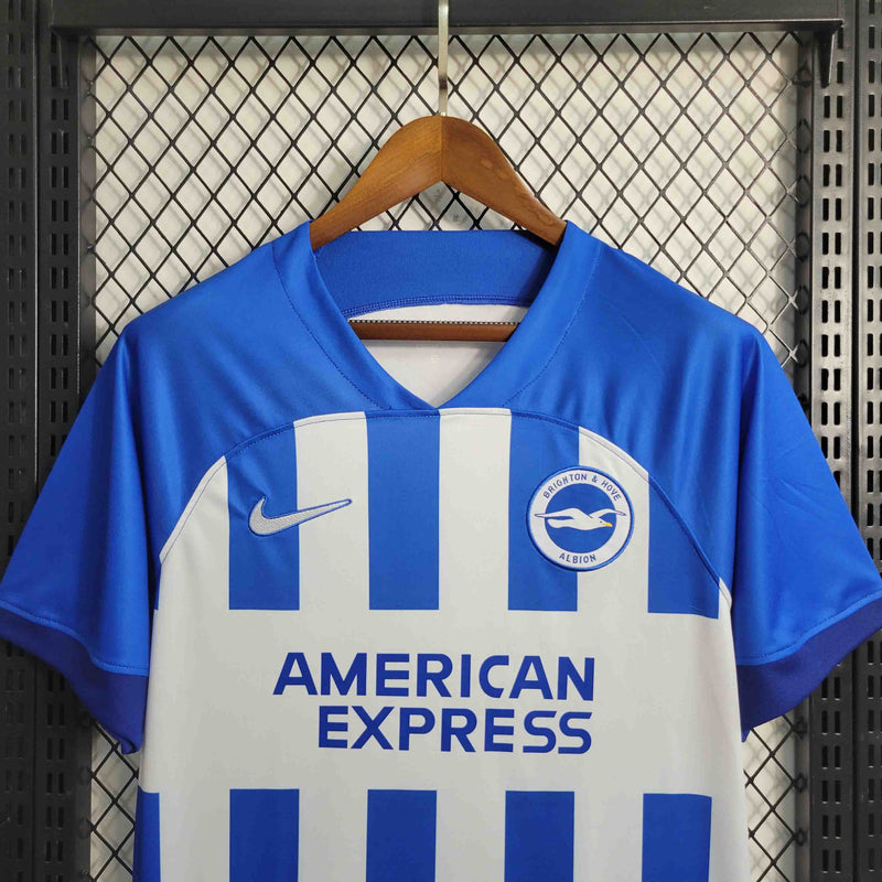 Camisa Brighton I 23/24 - Torcedor Nike - Azul