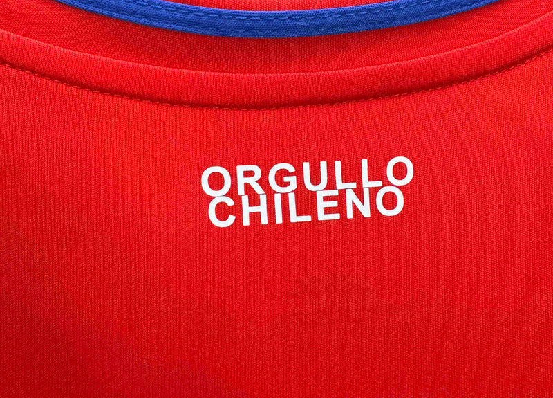 Camisa Seleção Chile I 24/25 - Torcedor Adidas - Vermelha