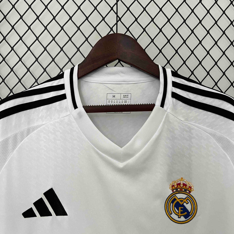 Camisa Real Madrid I 24/25 - Torcedor Adidas - Branco