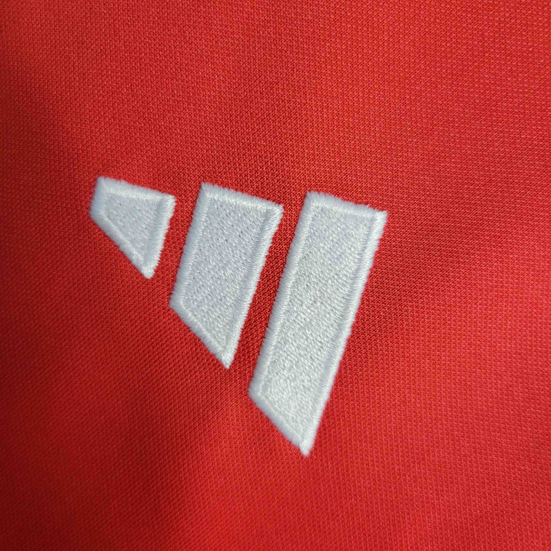 Camisa Internacional I 23/24 - Torcedor Adidas - Vermelha