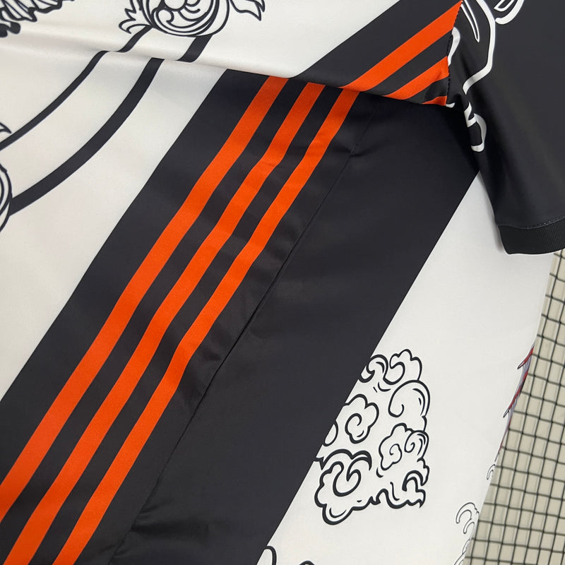 Camisa Seleção Japão 24/25 - Edição Especial Adidas - Branca e Preta