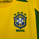 Retrô Camisa Seleção Brasileira I 2002 - Torcedor Nike - Amarela