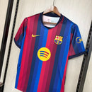 Camisa Barcelona I 26/27 - Torcedor Nike - Vermelha e Azul