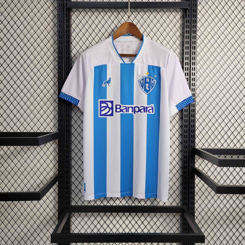 Camisa Paysandu I 23/24 - Torcedor Lobo - Azul e Branca