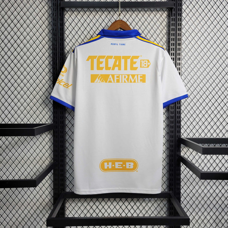 Camisa Tigres do México I 22/23 - Torcedor Adidas - Branca