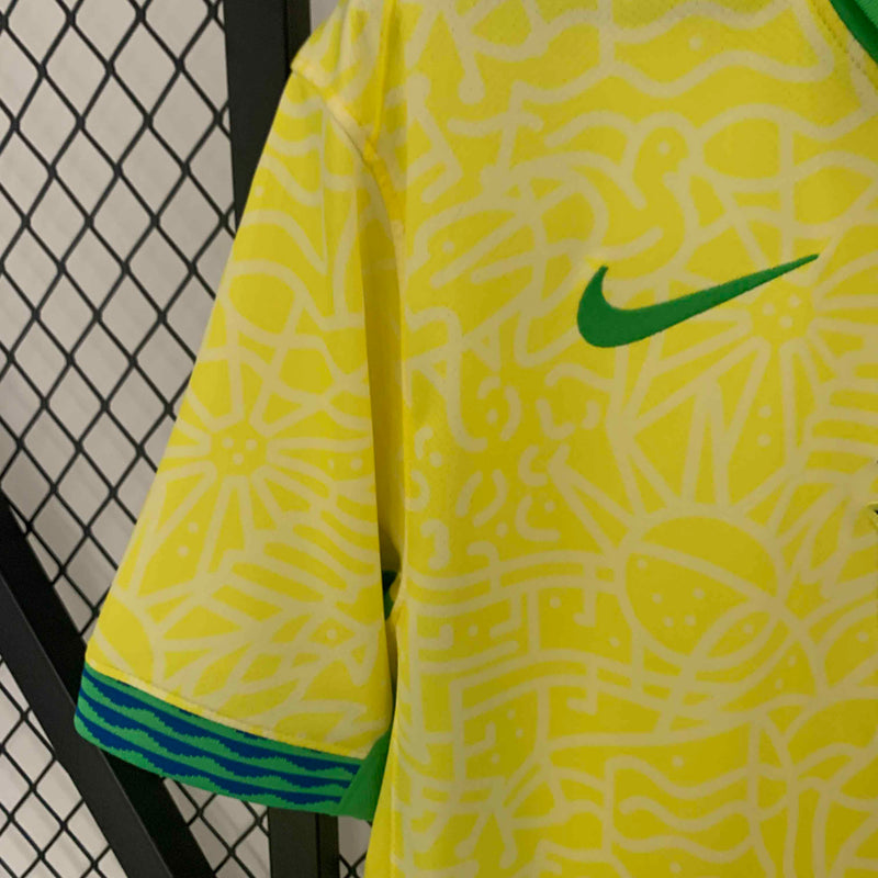 Camisa Seleção Brasileira I 24/25 - Torcedor Nike - Amarela