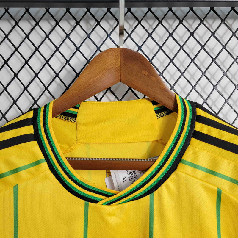 Camisa Seleção Jamaica I 23/24 - Torcedor Adidas - Amarela