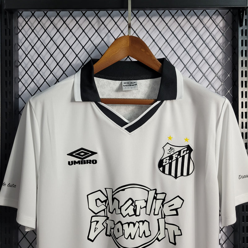 Camisa Santos CBJ 24/25 - Torcedor Umbro - Branca