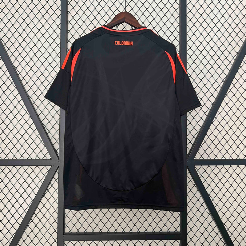 Camisa Seleção Colômbia II 24/25 - Torcedor Adidas - Preta