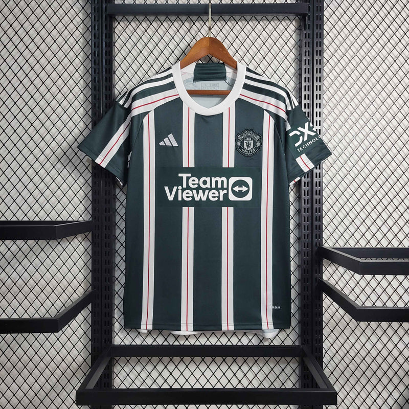 Camisa Manchester United II 23/24 - Torcedor Adidas - Verde