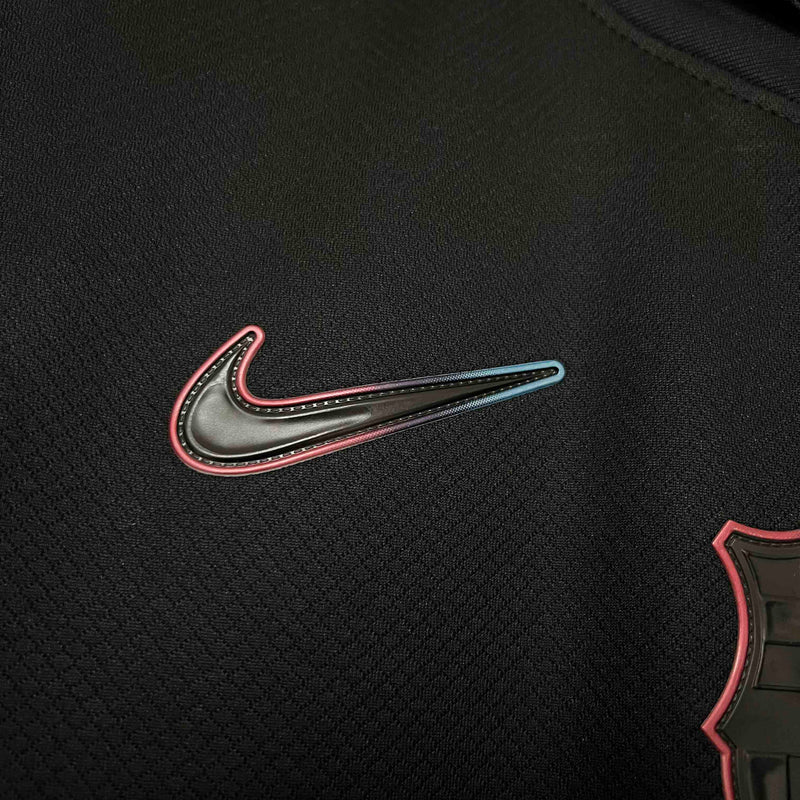 Camisa Barcelona II 24/25 - Torcedor Nike - Preta