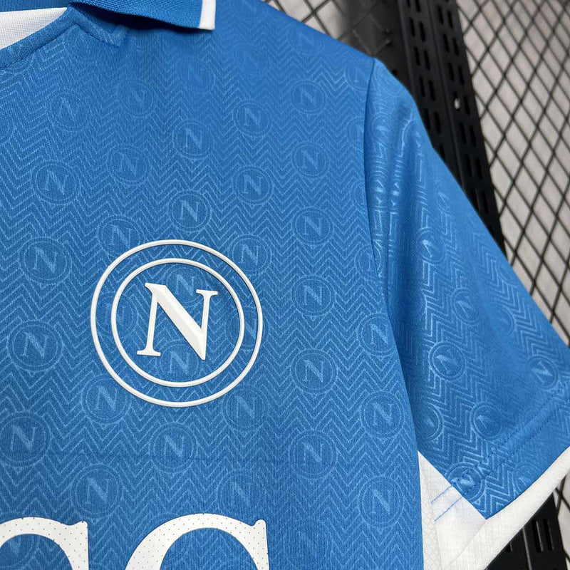 Camisa Napoli I 24/25 - Torcedor EA7 - Azul