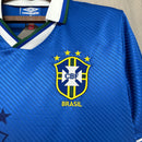 Retrô Camisa Seleção Brasileira II 1994 - Torcedor Umbro - Azul