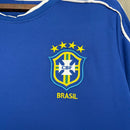 Retrô Camisa Seleção Brasileira II 1998 - Torcedor Nike - Azul