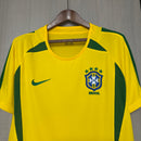 Retrô Camisa Seleção Brasileira I 2002 - Torcedor Nike - Amarela