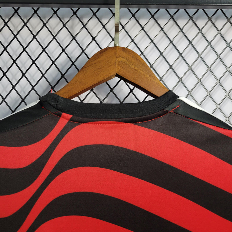 Camisa Flamengo III 22/23 - Torcedor Adidas - Vermelha e Preta