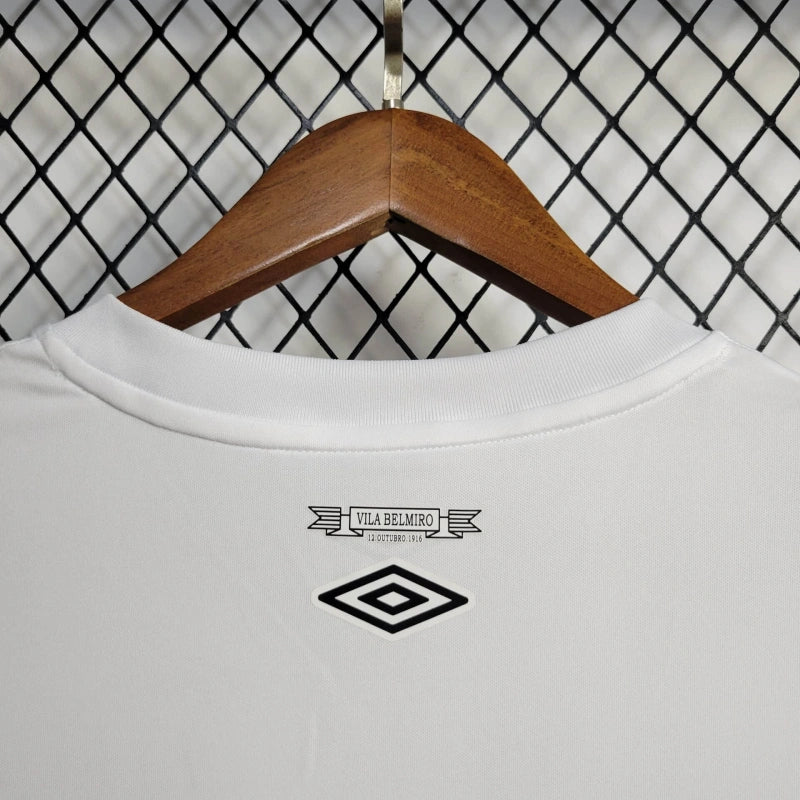 Camisa Santos I 24/25 - Torcedor Umbro - Branca