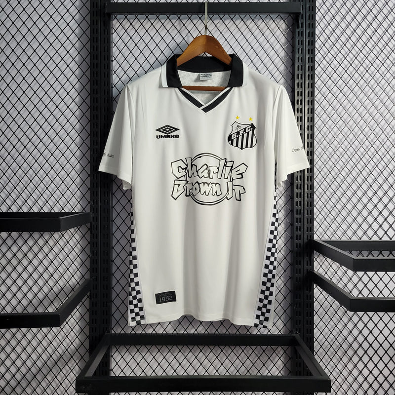 Camisa Santos CBJ 24/25 - Torcedor Umbro - Branca