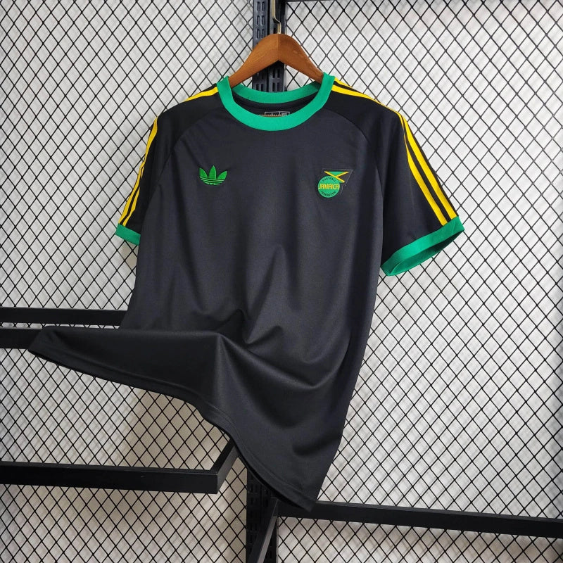 Camisa Seleção Jamaica I 23/24 - Torcedor Adidas - Preta