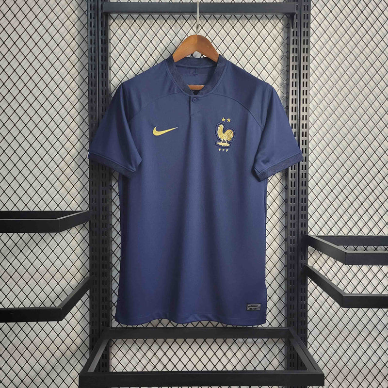 Camisa Seleção França I 22/23 - Torcedor Nike - Azul