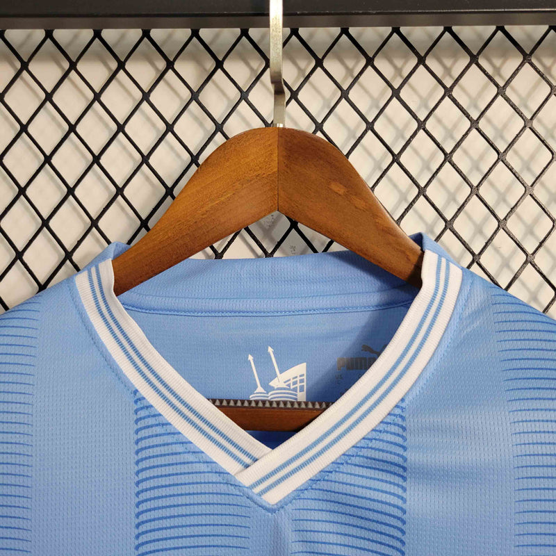 Camisa Manchester City I 23/24 - Torcedor Puma - Azul