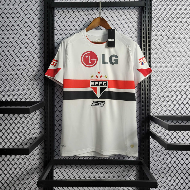 Retrô Camisa São Paulo 06/07 - Torcedor Reebok - Branca