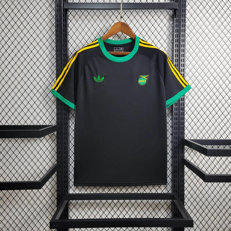 Camisa Seleção Jamaica I 23/24 - Torcedor Adidas - Preta