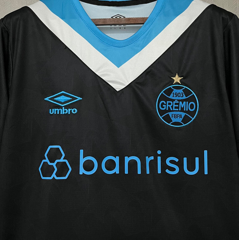 Camisa Grêmio III 24/25 - Torcedor Umbro - Preta