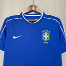 Retrô Camisa Seleção Brasileira II 1998 - Torcedor Nike - Azul