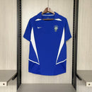 Retrô Camisa Seleção Brasileira II 2002 - Torcedor Nike - Azul