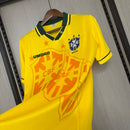 Retrô Camisa Seleção Brasileira I 1994 - Torcedor Umbro - Amarela