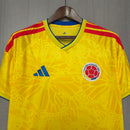 Camisa Seleção Colômbia I 2026 - Torcedor Adidas - Amarela