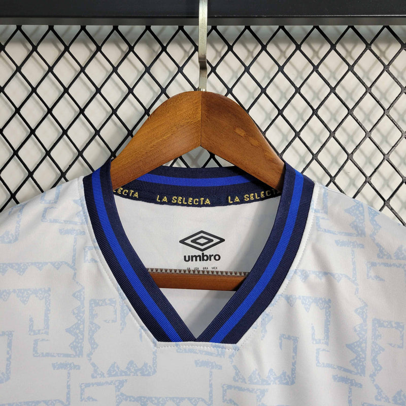 Camisa Seleção El Salvador II 23/24 - Torcedor Umbro - Branca