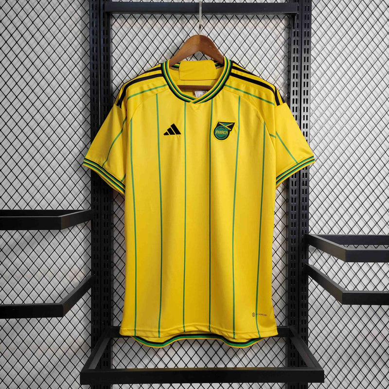 Camisa Seleção Jamaica I 23/24 - Torcedor Adidas - Amarela