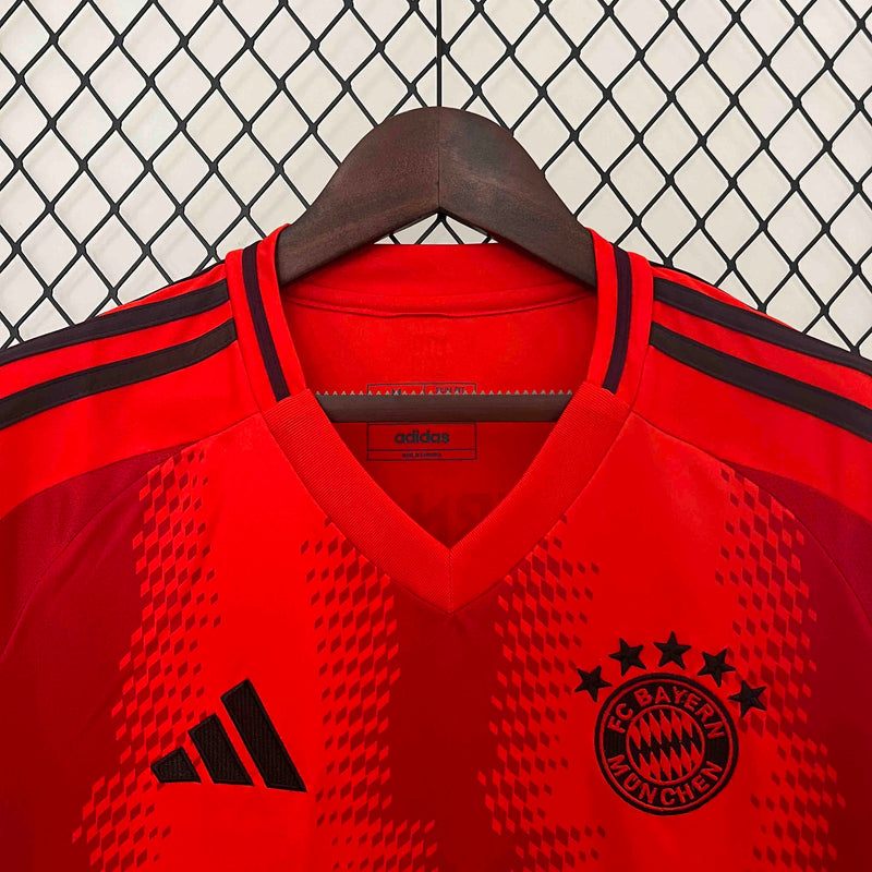 Camisa Bayern de Munique I 24/25 - Torcedor Adidas - Vermelho