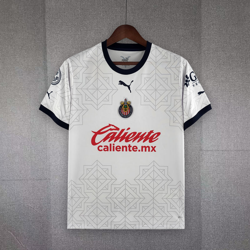 Camisa Chivas Guadalajara II 22/23 - Torcedor Puma - Branca