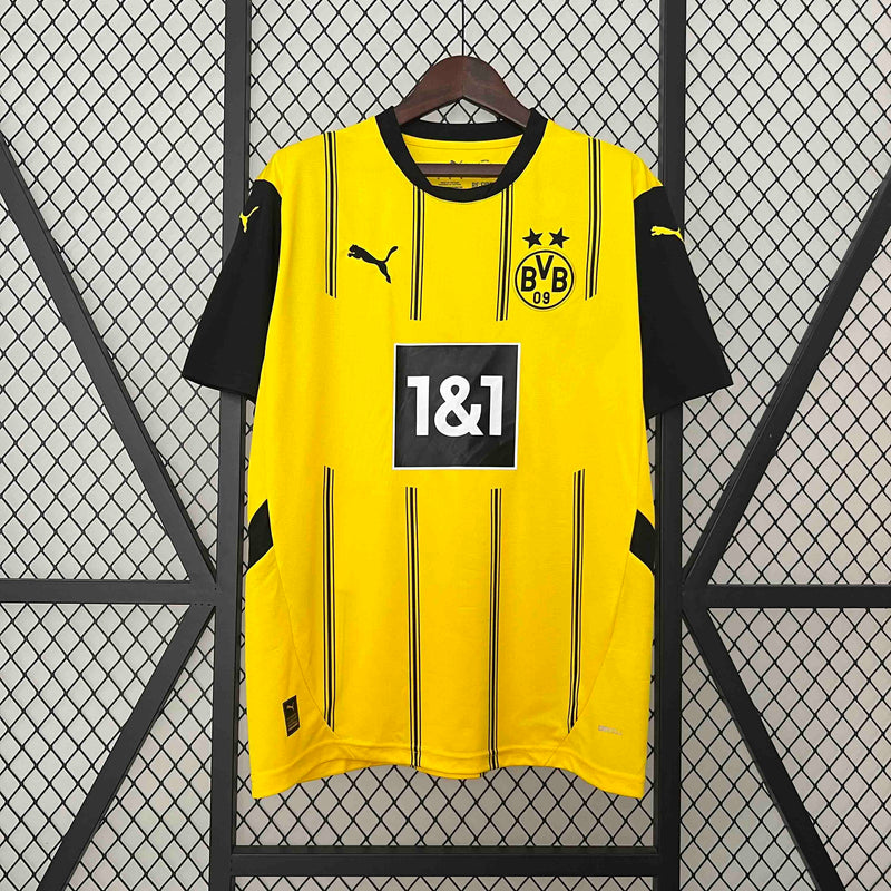 Camisa Borussia Dortmund I 24/25 - Torcedor Puma - Amarelo