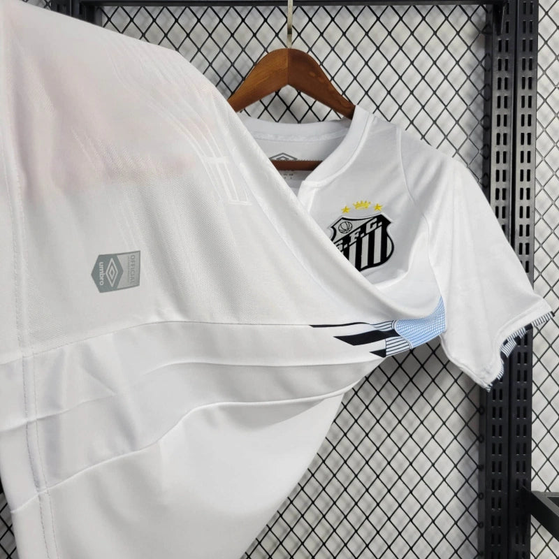 Camisa Santos I 24/25 - Torcedor Umbro - Branca