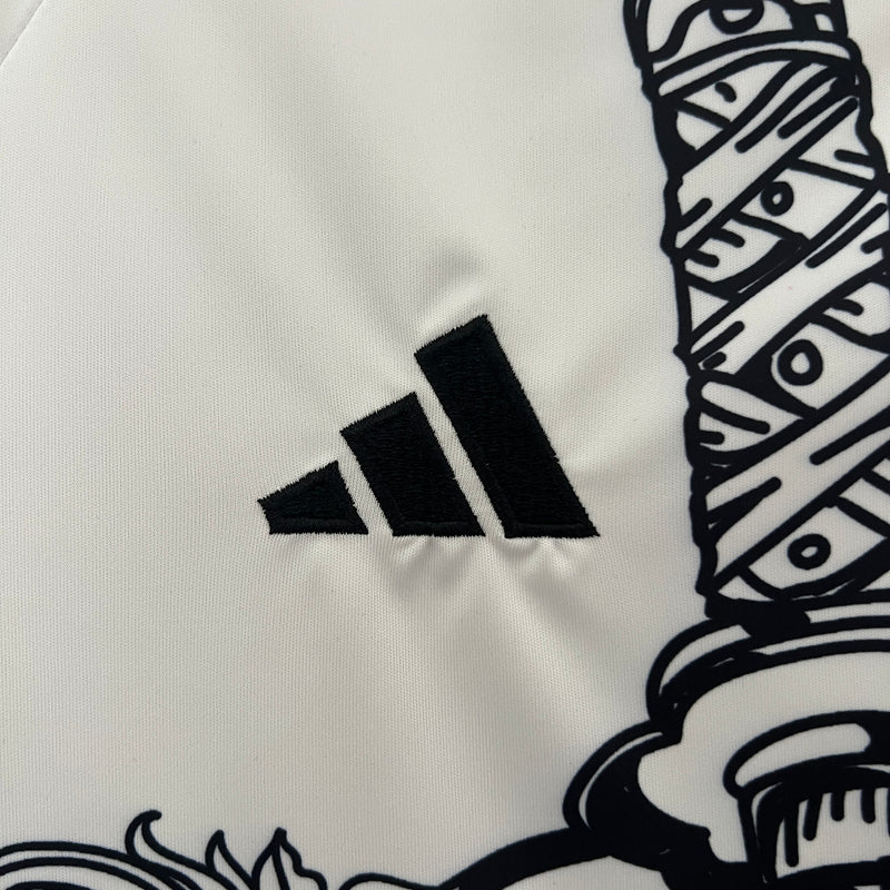 Camisa Seleção Japão 24/25 - Edição Especial Adidas - Branca e Preta