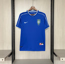 Retrô Camisa Seleção Brasileira II 1998 - Torcedor Nike - Azul