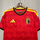 Camisa Seleção Bélgica I 2026 - Torcedor Adidas - Vermelha