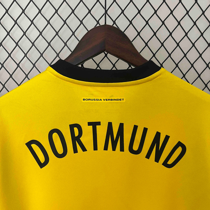 Camisa Borussia Dortmund I 24/25 - Torcedor Puma - Amarelo