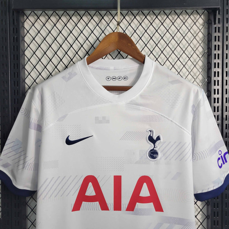 Camisa Tottenham I 23/24 - Torcedor Nike - Branca