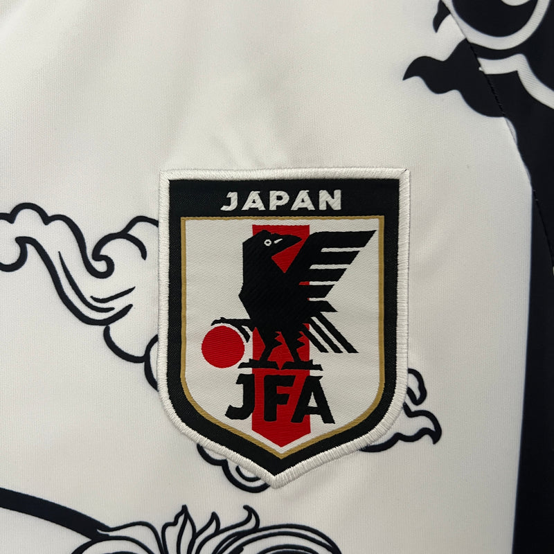 Camisa Seleção Japão 24/25 - Edição Especial Adidas - Branca e Preta