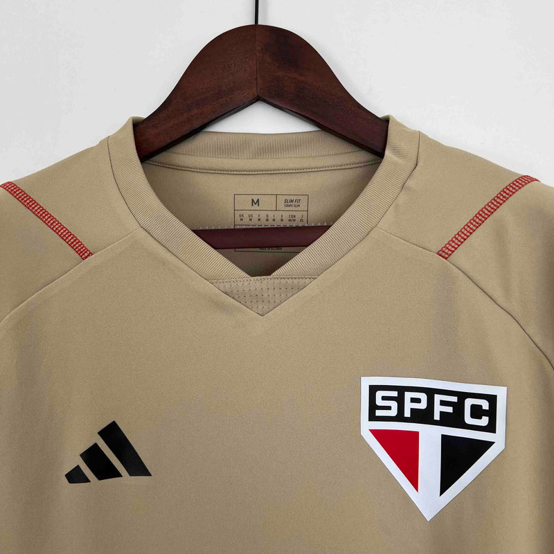 Camisa São Paulo 23/24 - Treino Adidas - Bege