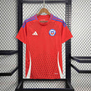 Camisa Seleção Chile I 24/25 - Torcedor Adidas - Vermelha