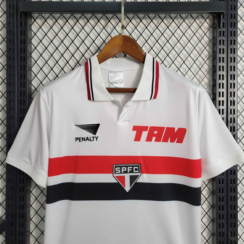 Retrô Camisa São Paulo 93/94 - Torcedor Penalty - Branca