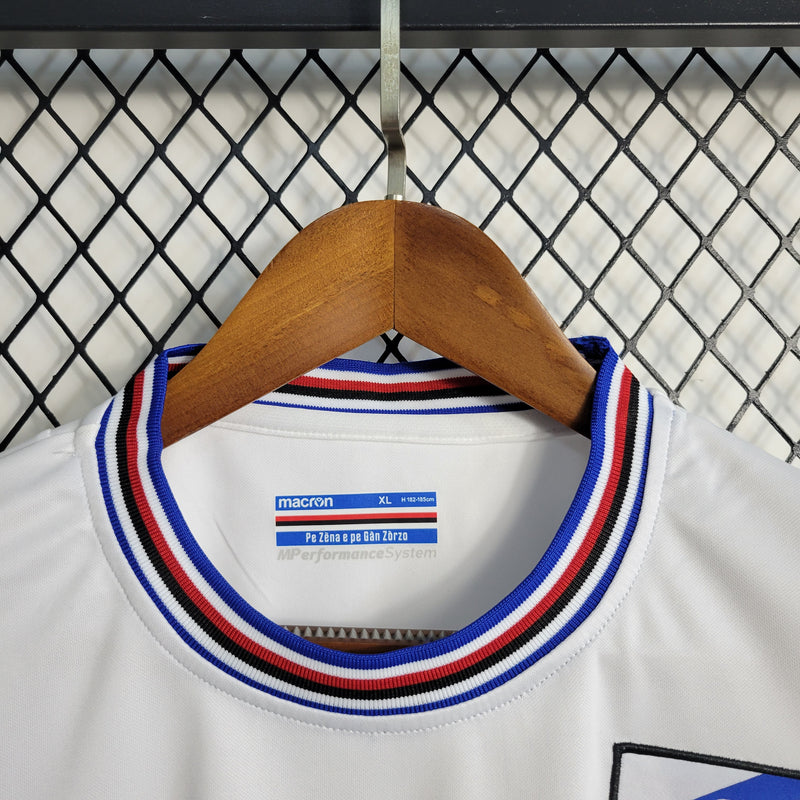 Camisa Sampdoria II 22/23 - Torcedor Macron - Branca