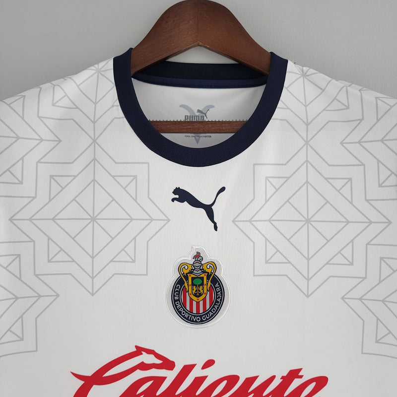 Camisa Chivas Guadalajara II 22/23 - Torcedor Puma - Branca