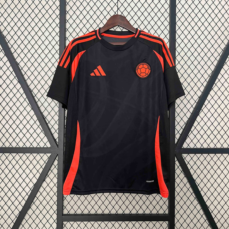 Camisa Seleção Colômbia II 24/25 - Torcedor Adidas - Preta